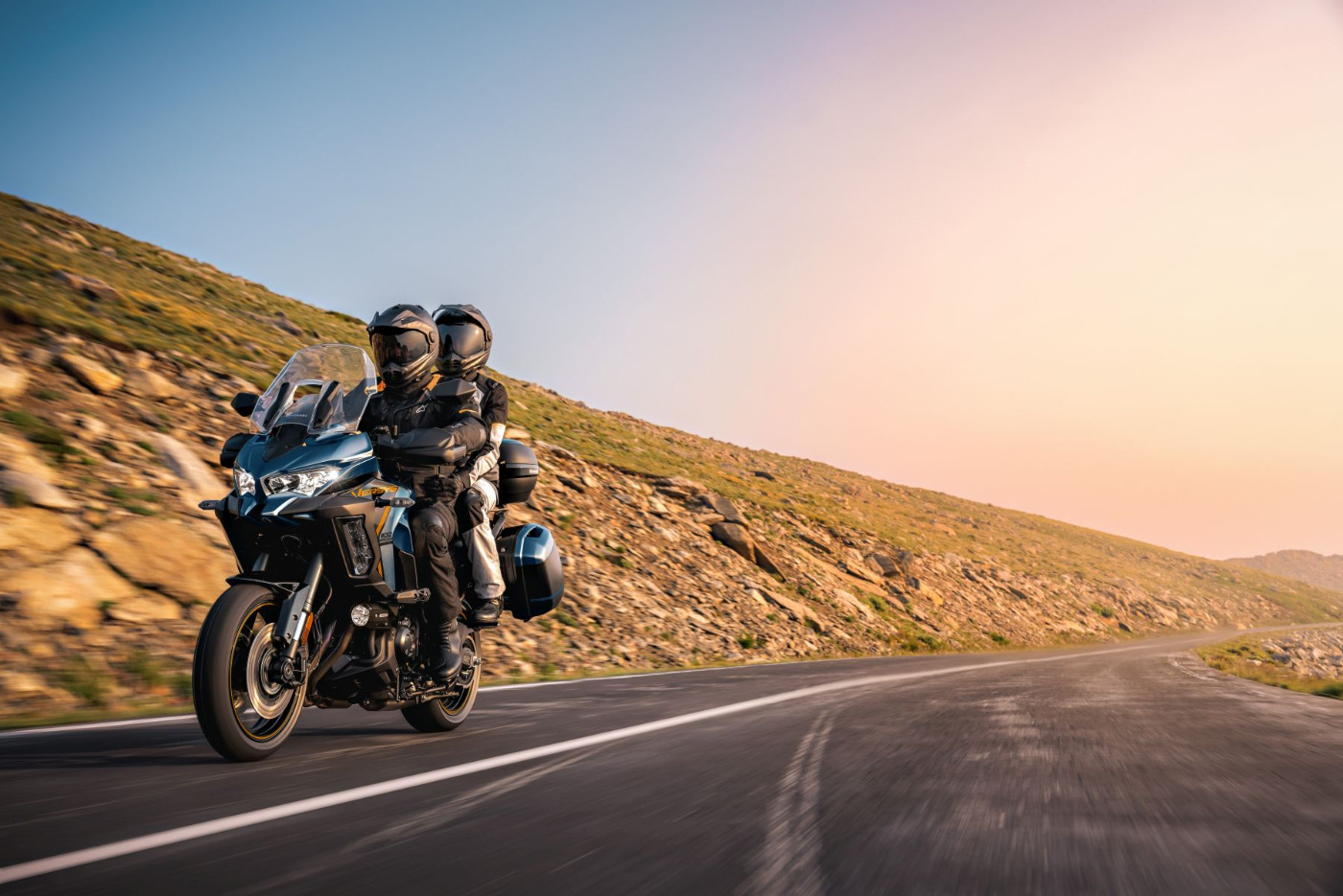 Nieuwe kleuren voor de 2026 Versys 1100