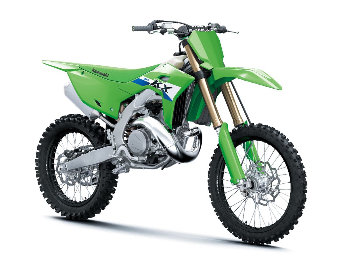 Kawasaki onthult de nieuwe KX327, KX450F en KX250F motorcross modellen