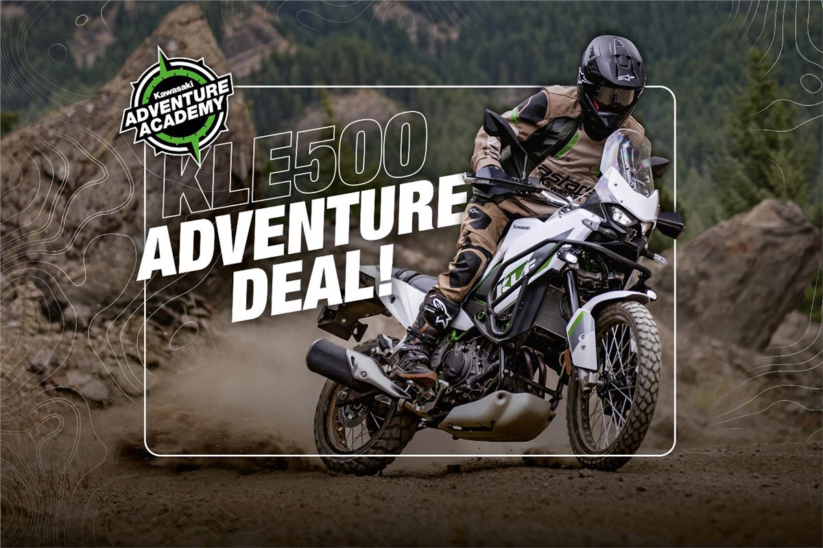 Kawasaki lanceert KLE500 Adventure Deal