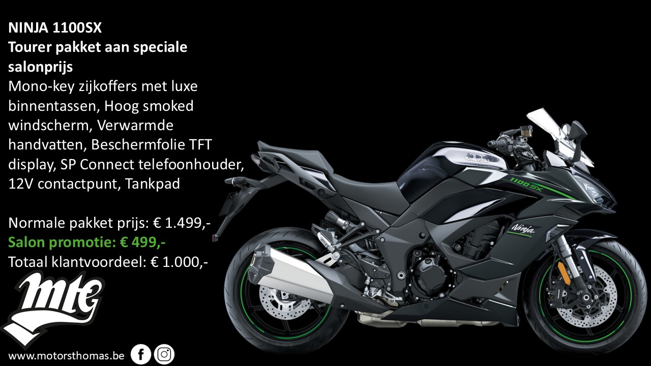 Salonpromotie : Ninja 1100 SX Tourer