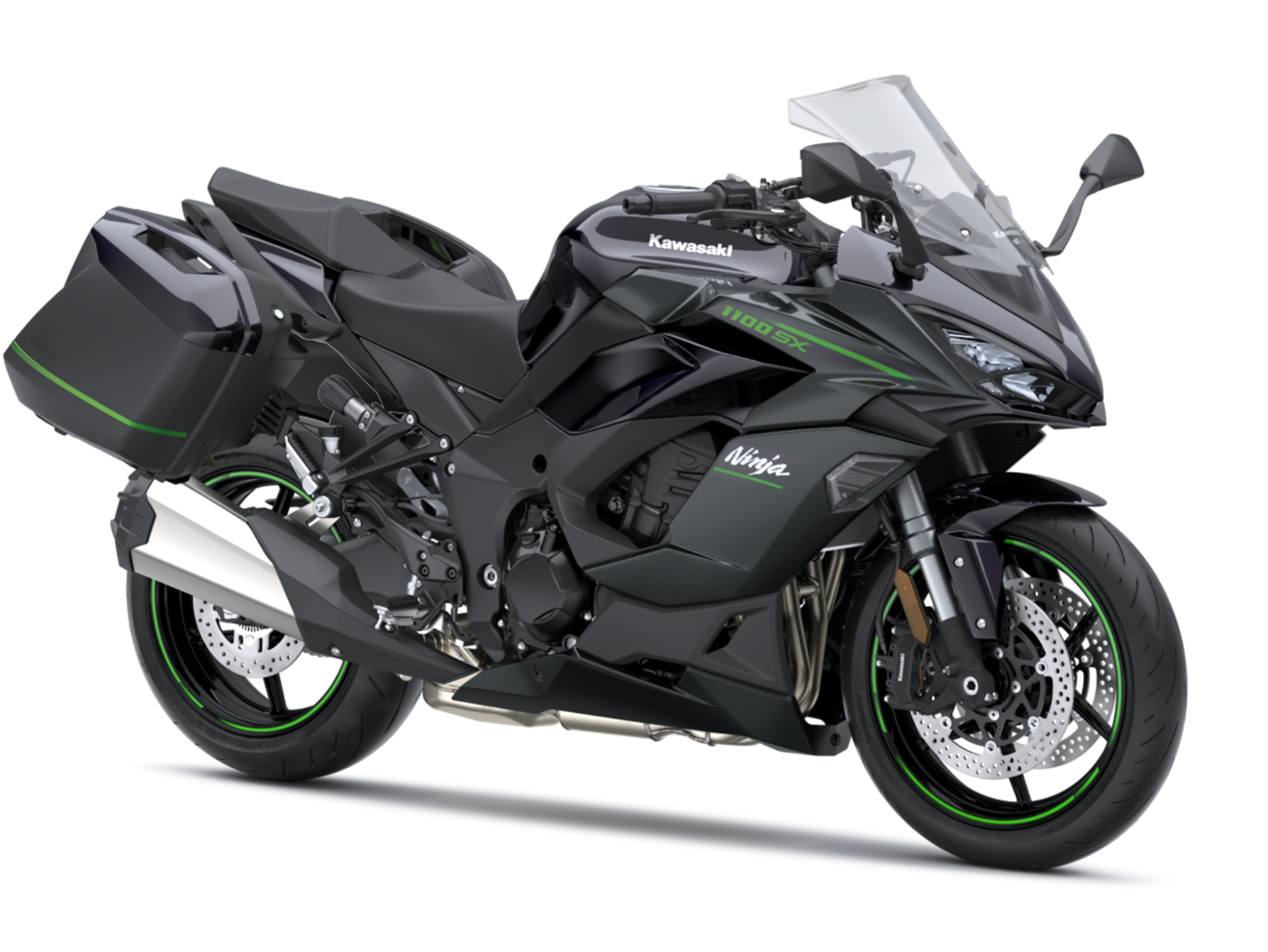 Ninja 1100SX Tourer pakket aan speciale Green Deal prijs