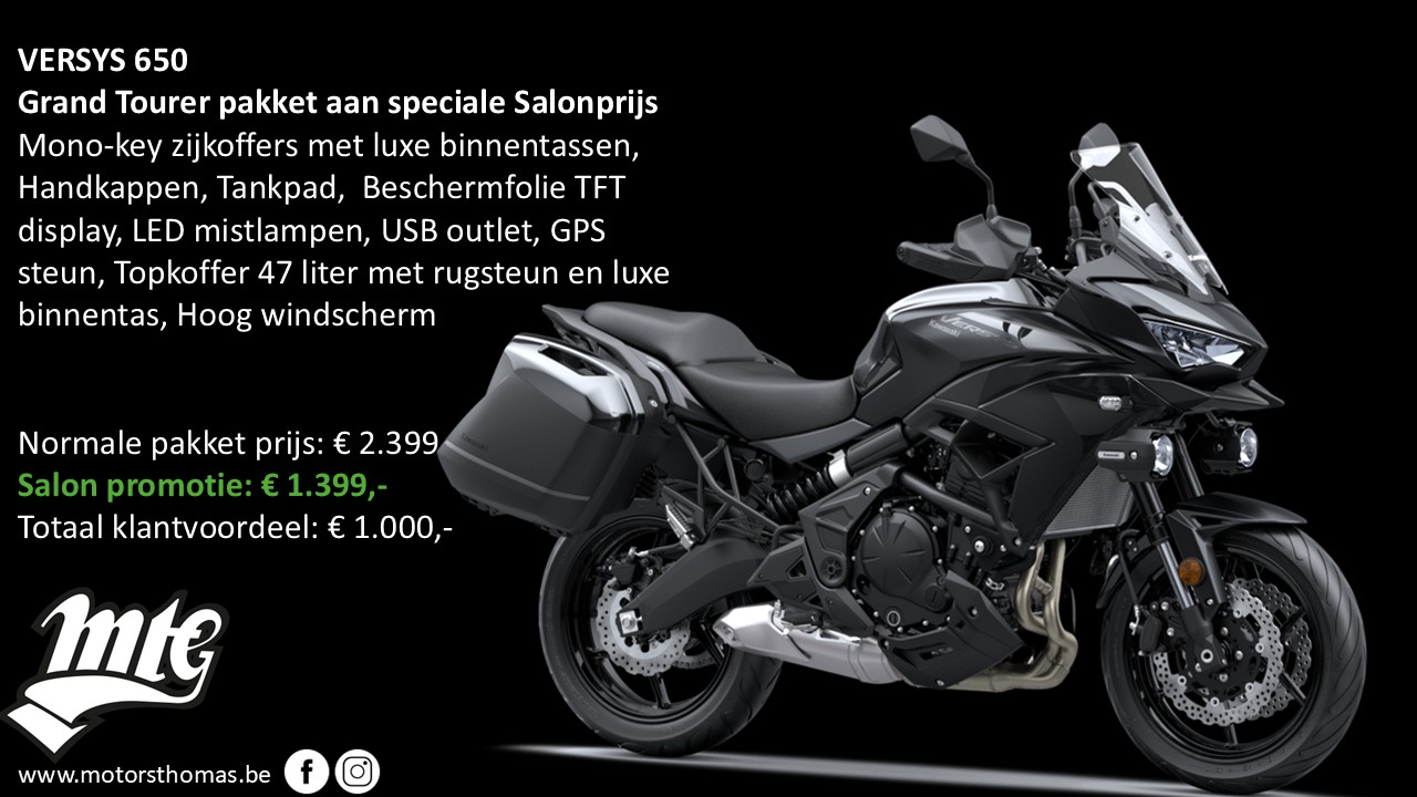 Salonpromotie : Versys 650