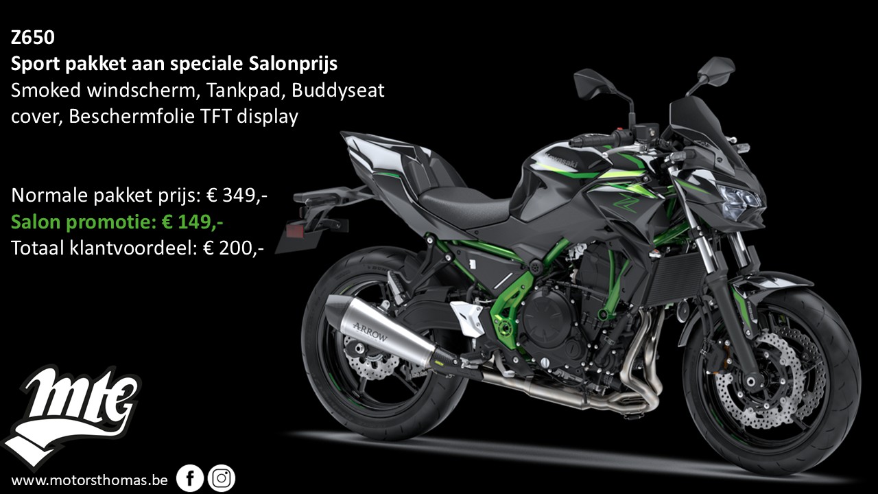 Salonpromotie : Z650 Sport