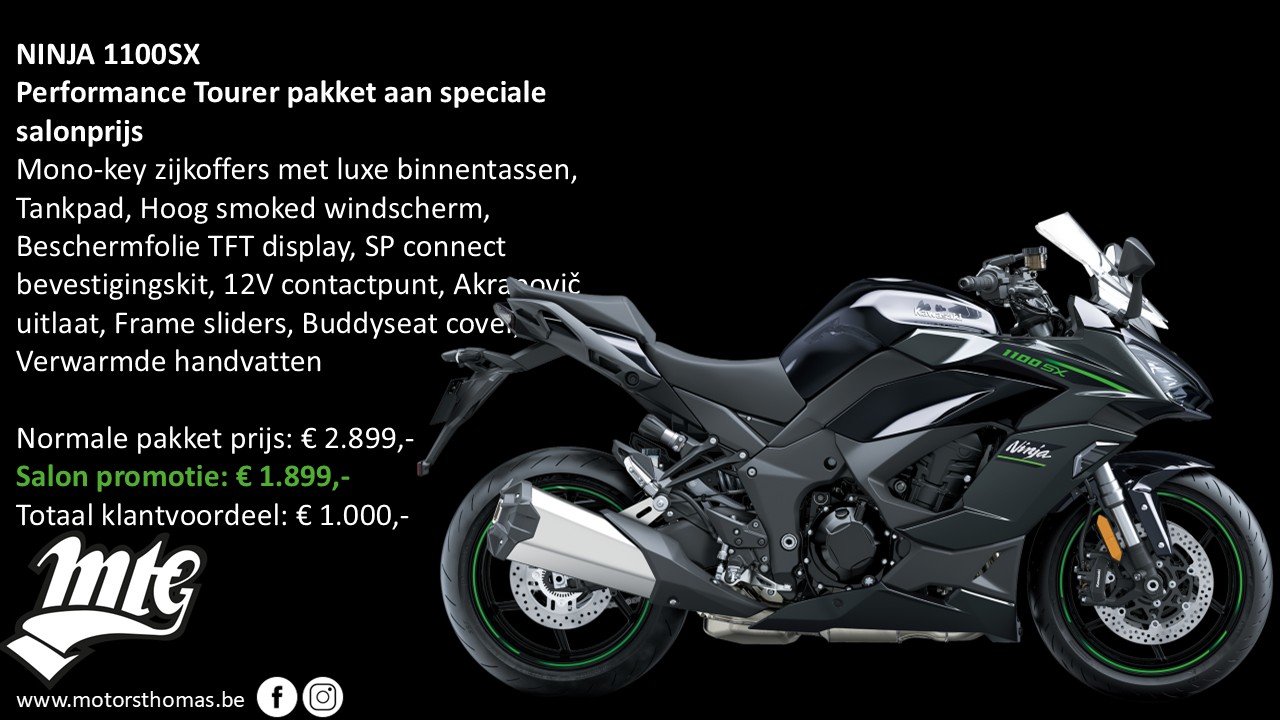 Salonpromotie : Ninja 1100 SX Performance