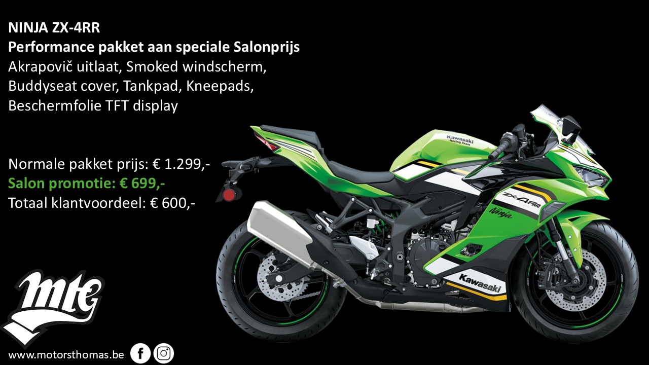 Salonpromotie : Ninja ZX-4RR