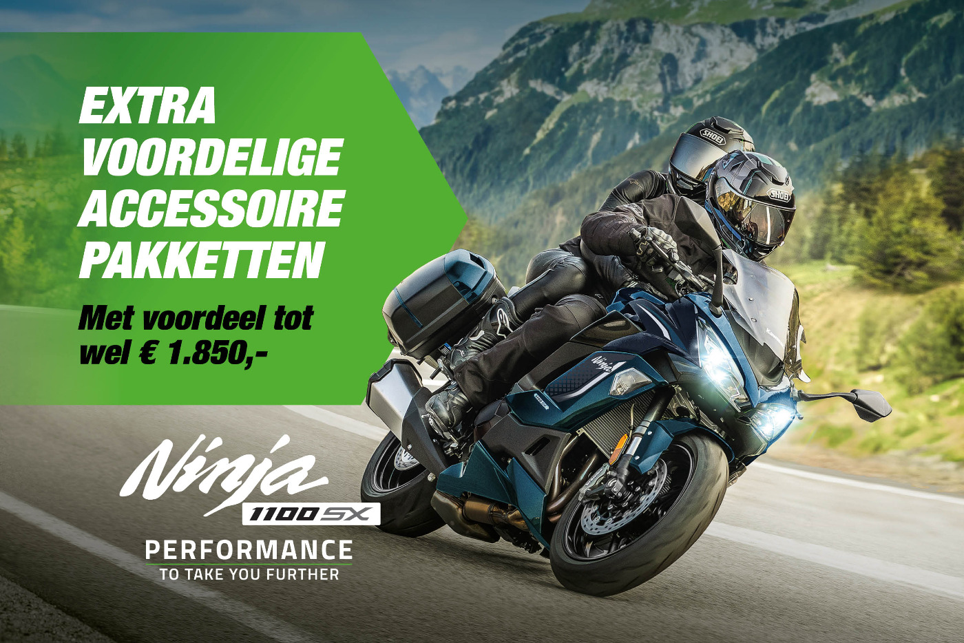 Accessoirepakketten Kawasaki Ninja 1100SX