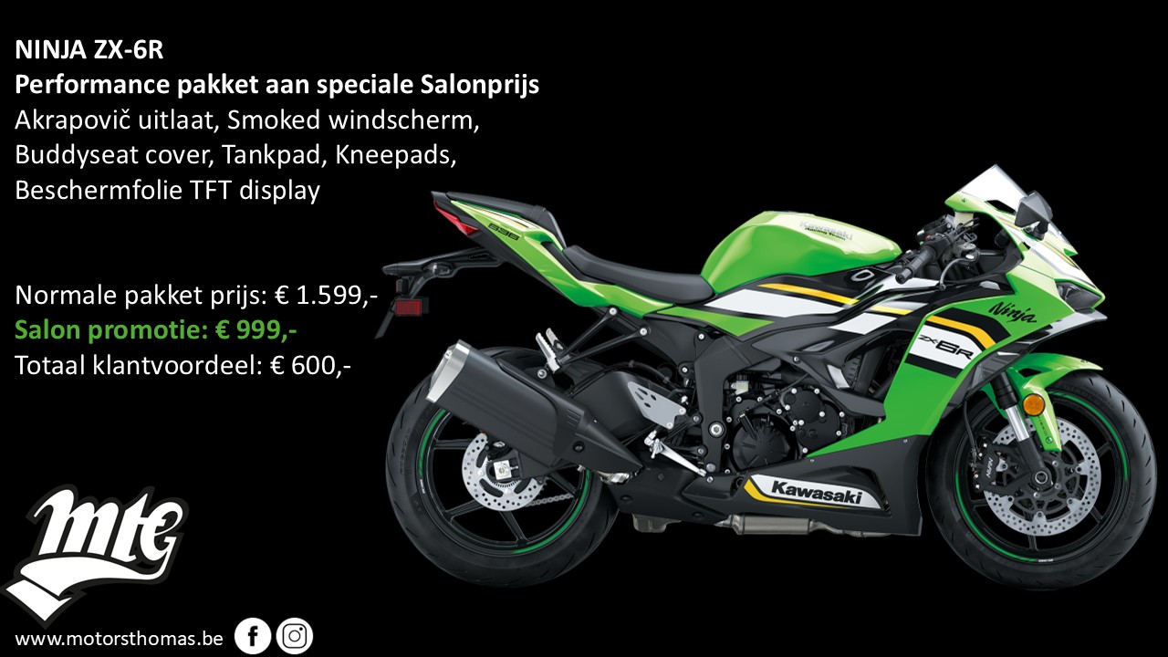 Salonpromotie : Ninja ZX-6R